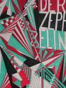 Der Zeppelin (Einband-Entwurf 1970,2) Filzstift-Papier, 21x30